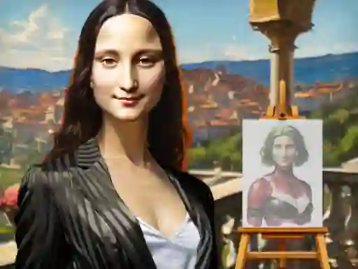 Joc Mona Lisa Fashion Experiments en línia