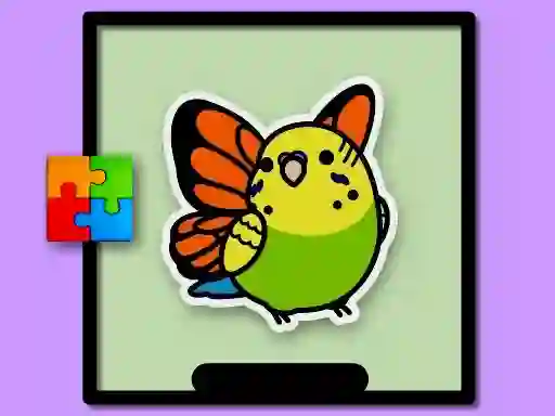 Joc Cute Budgie Puzzle en línia