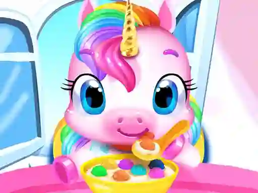 Joc Magical Unicorn Pet Care en línia