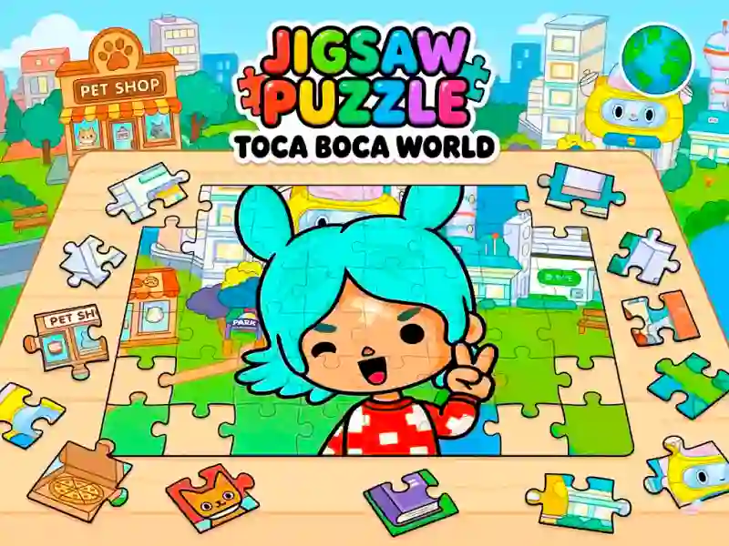 Joc Jigsaw Puzzle: Toca Boca World en línia