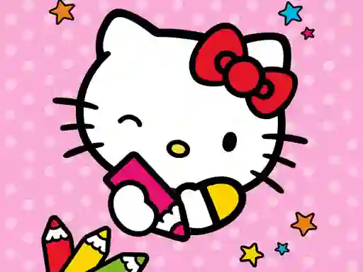 Joc Color By Number With Hello Kitty en línia