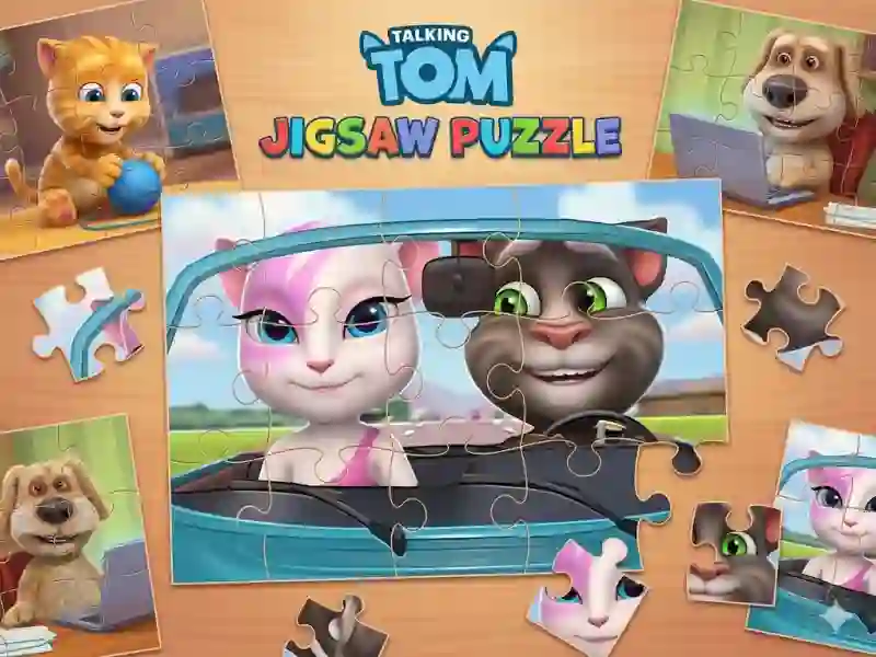 Joc Talking Tom Jigsaw Puzzle en línia