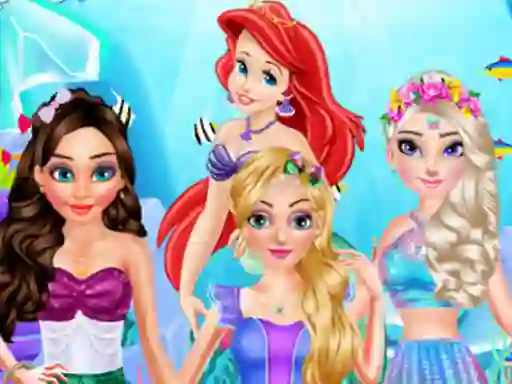 Joc Princess Mermaid Style Makeup en línia