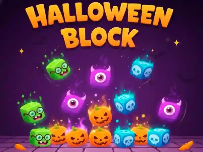 Joc Halloween Block en línia