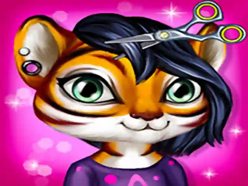 Joc Cute Animal Hair Salon en línia