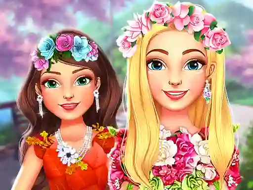Joc My Dreamy Flora Fashion Look en línia