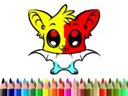 Joc Cute Bat Coloring Book en línia