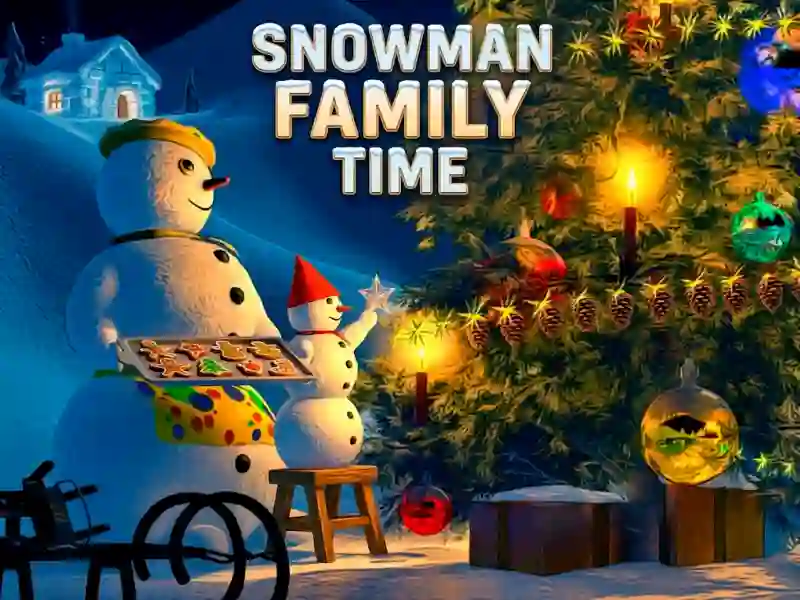 Joc Snowman Family Time en línia