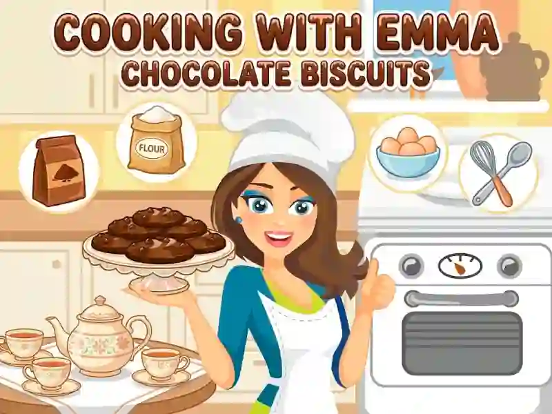 Joc Cooking with Emma Chocolate Biscuits en línia