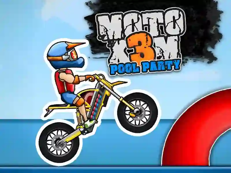 Joc Moto X3M  Pool Party en línia