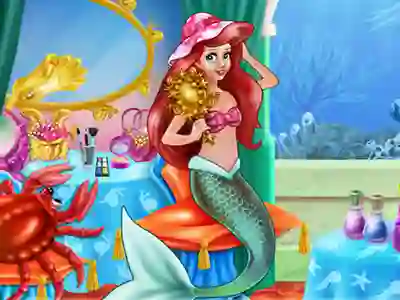 Joc Mermaid Makeup Room en línia
