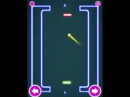 Joc Pong Neon en línia