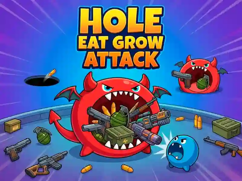 Joc Hole Eat Grow Attack en línia