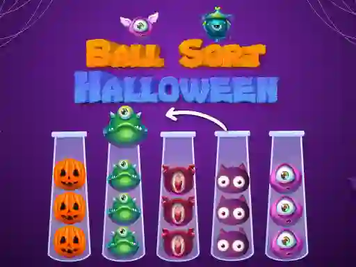 Joc Ball Sort Halloween en línia