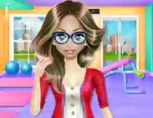 Joc Nerdy Girl Fat to Fit en línia