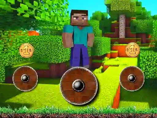Joc Mineblock Rotate and Fly Adventure en línia