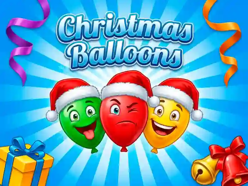 Joc Christmas Balloons en línia
