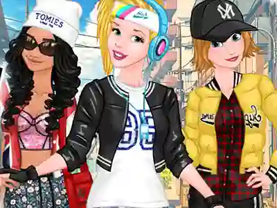 Joc Princesses Sporty & Funky Day en línia