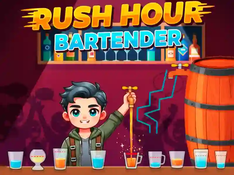 Joc Rush Hour Bartender en línia