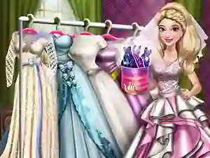 Joc Dove Wedding Dolly Dress Up en línia