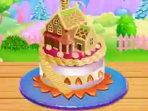 Joc Doll House Cake Cooking en línia