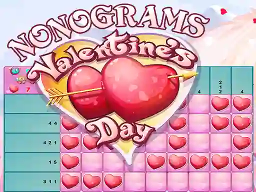 Joc Nonograms Valentines Day en línia