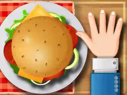 Joc Burger Challenge en línia