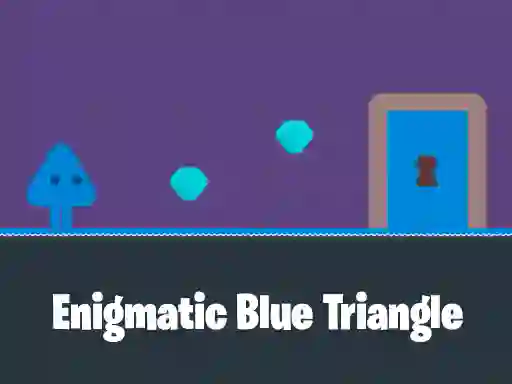 Joc Enigmatic Blue Triangle en línia
