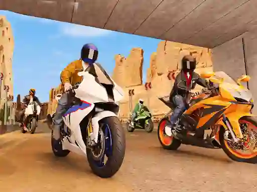 Joc Real Motorbike Simulator Race 3D en línia