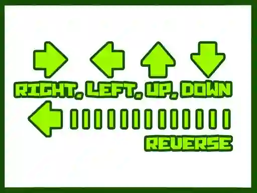 Joc Right Left Up Down Reverse en línia