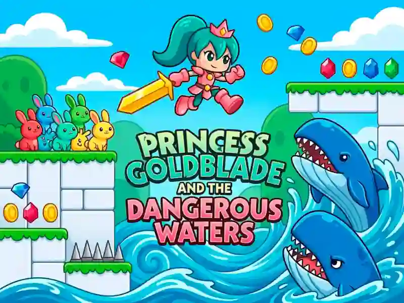 Joc Princess Goldblade and the Dangerous Waters en línia