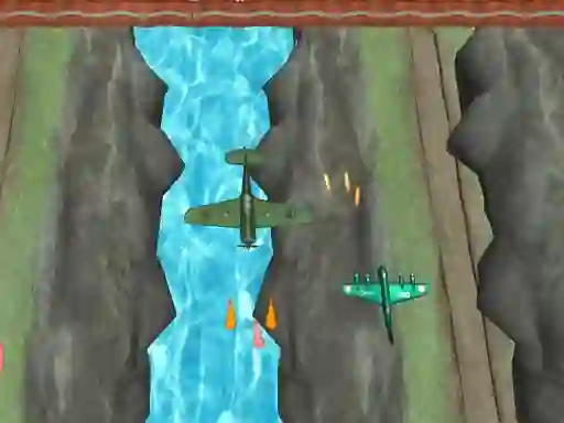 Joc 2D Game Ariplane Wars 1942 en línia