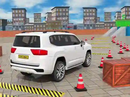 Joc Prado Car Parking Games Sim en línia