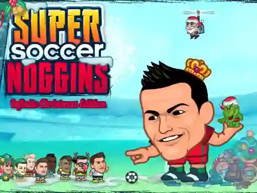 Joc Super Soccer Noggins Xmas Edition en línia
