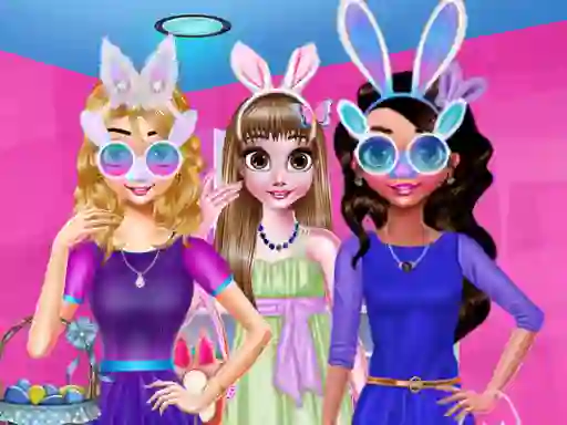 Joc Funny Easter Girls en línia
