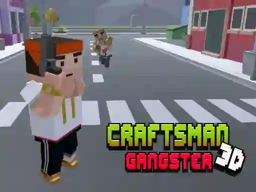 Joc CraftsMan 3D Gangster en línia