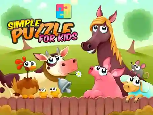 Joc Simple Puzzle For Kids en línia