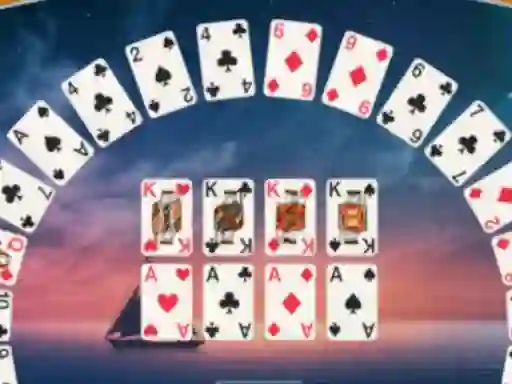 Joc Crescent Solitaire en línia