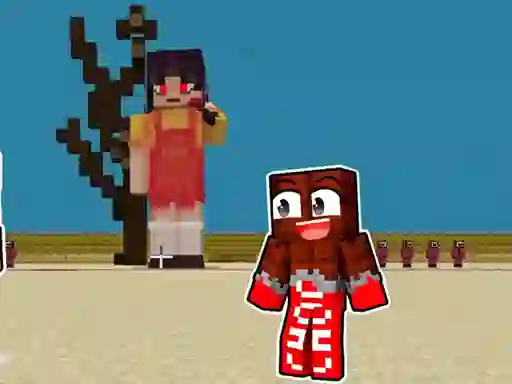 Joc Squid Game Minecraft en línia