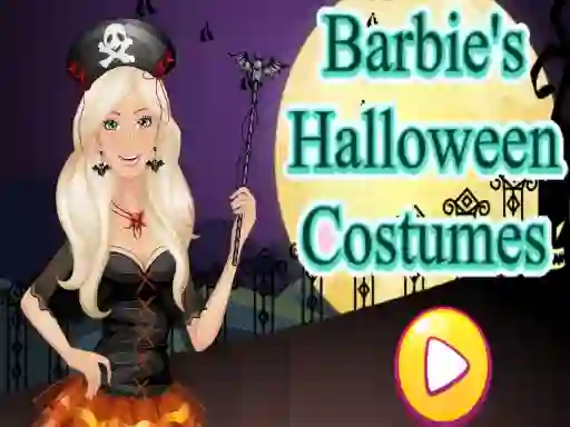 Joc Barbie Halloween Costumes en línia