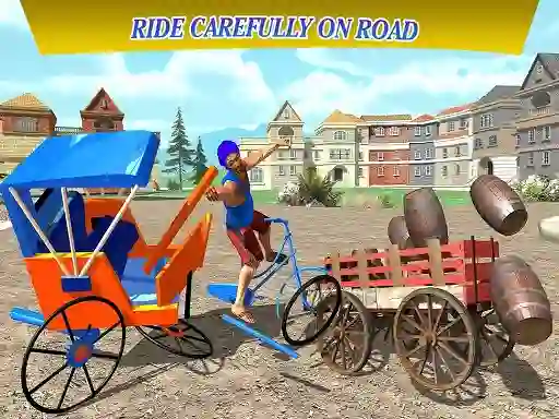 Joc City Cycle Rickshaw Simulator en línia