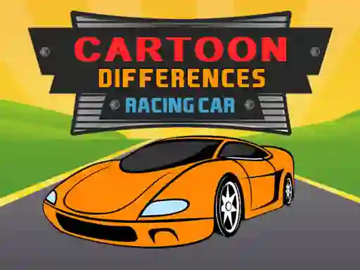 Joc Cartoon Racing: Car Differences en línia