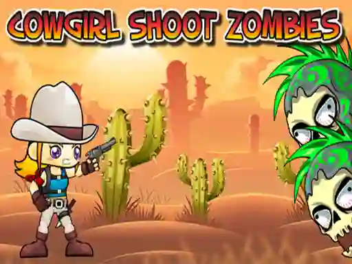 Joc Cowgirl Shoot Zombies en línia