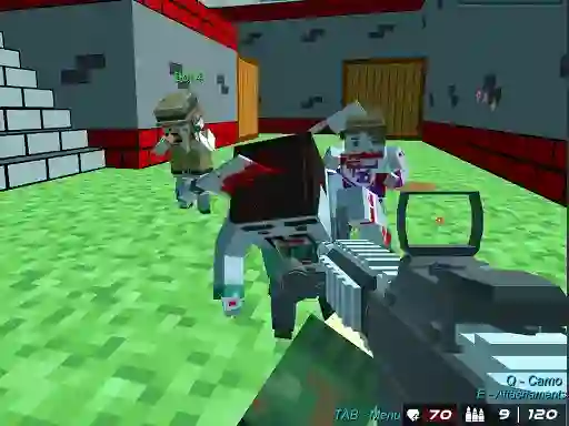 Joc Blocky Wars Advanced Combat Swat en línia