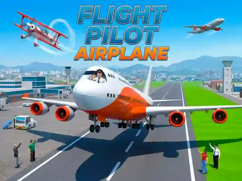 Joc Flight Pilot Airplane en línia