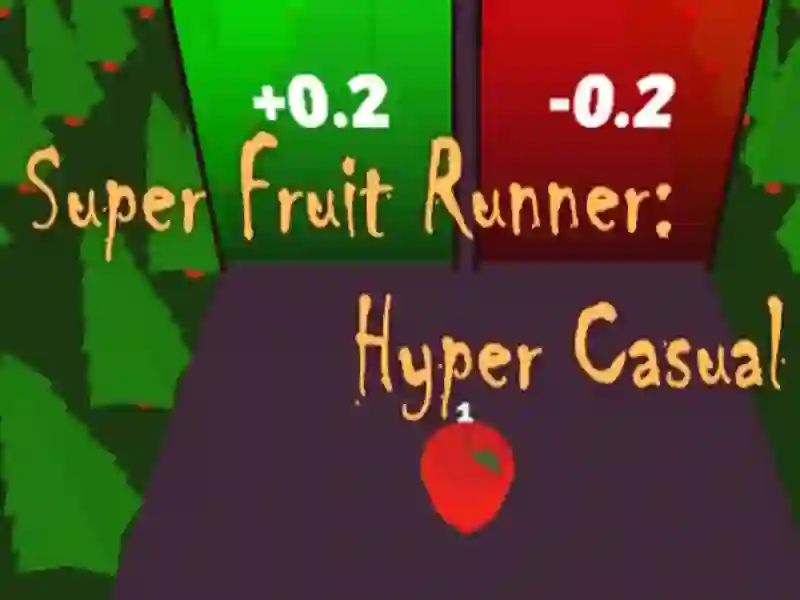 Joc Super Fruit Runner: Hyper Casual en línia