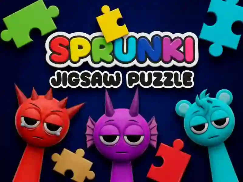 Joc Sprunki Jigsaw Puzzle en línia