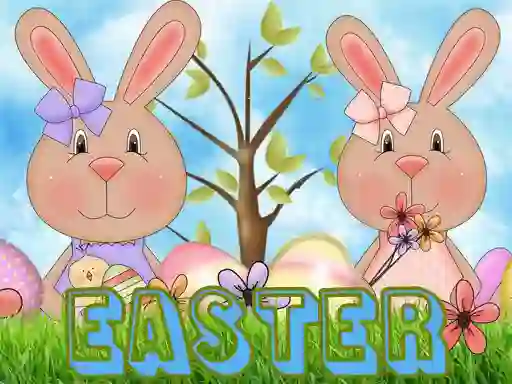 Joc Easter Puzzle en línia