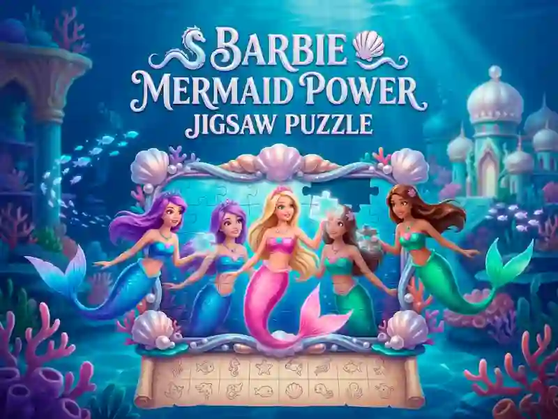 Joc Barbie Mermaid Power Jigsaw Puzzle en línia