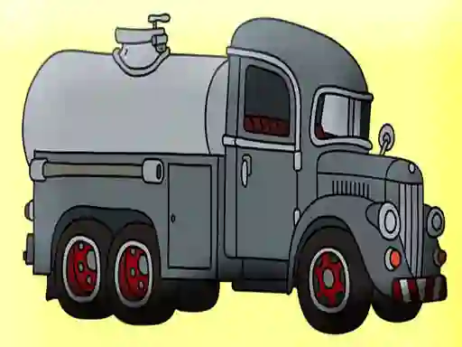 Joc Tank Trucks Coloring en línia